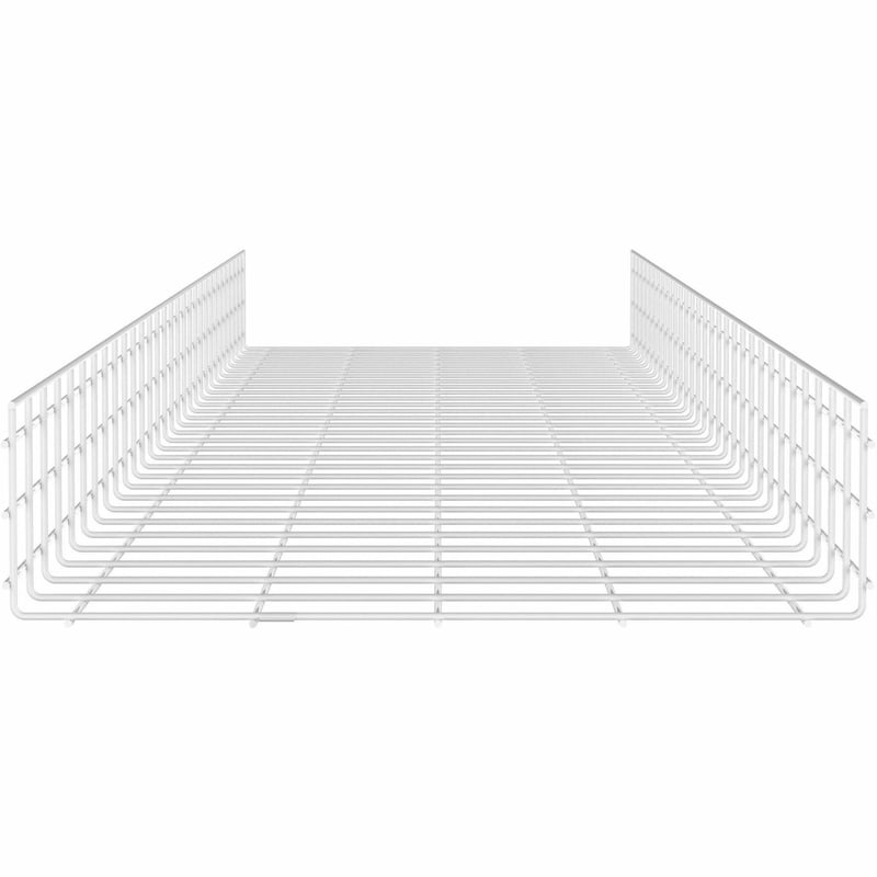Panduit Wire Basket 6" H x 24" W, White Powdered Coated