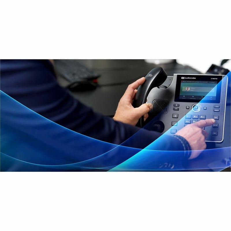 425HD IP-PHONE POE GBE BLACK - Thumbnail 2