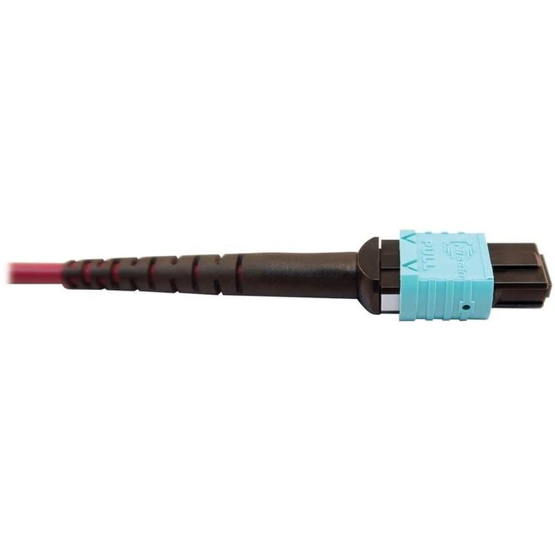 Eaton Tripp Lite Series 400G Multimode 50/125 OM4 Plenum Fiber Optic Cable, 16F MTP/MPO-APC to 24F MTP/MPO-UPC (F/F), Magenta, 5 m - Thumbnail 5
