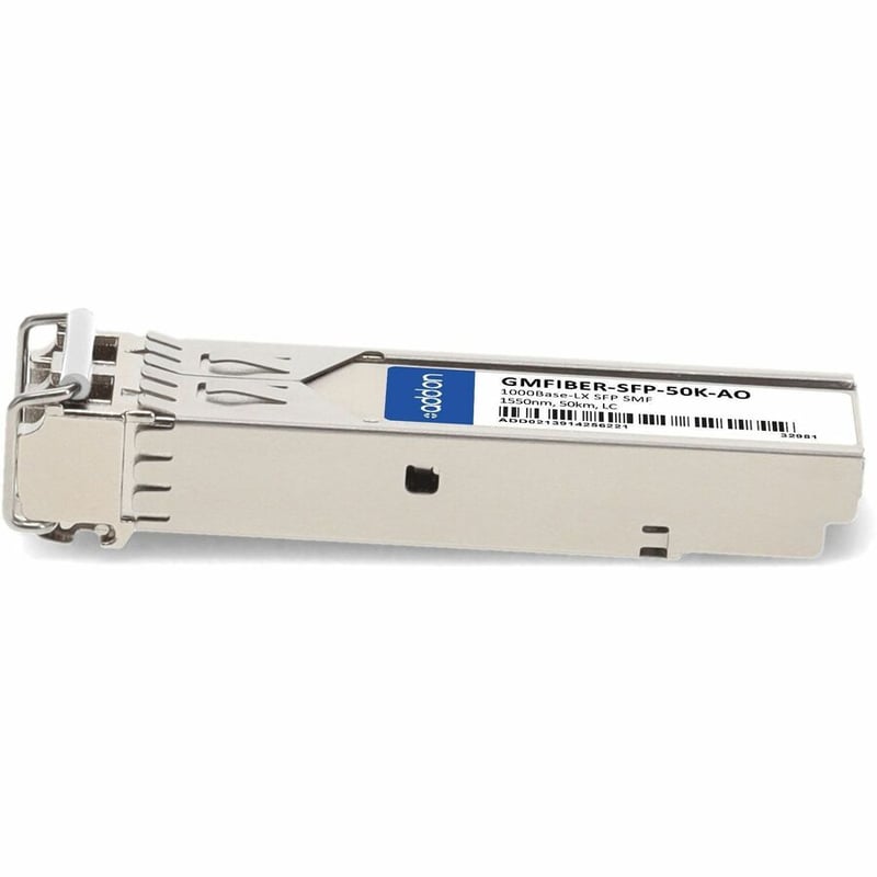 AddOn Sixnet® GMFIBER-SFP-50K Compatible TAA Compliant 1000Base-LX SFP Transceiver (SMF, 1550nm, 50km, LC) - Thumbnail 2
