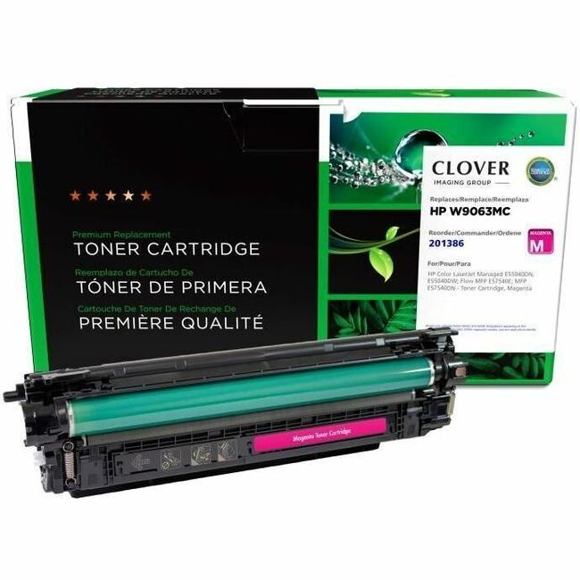 Clover Imaging Remanufactured Magenta Toner Cartridge for HP W9063MC - Thumbnail 1