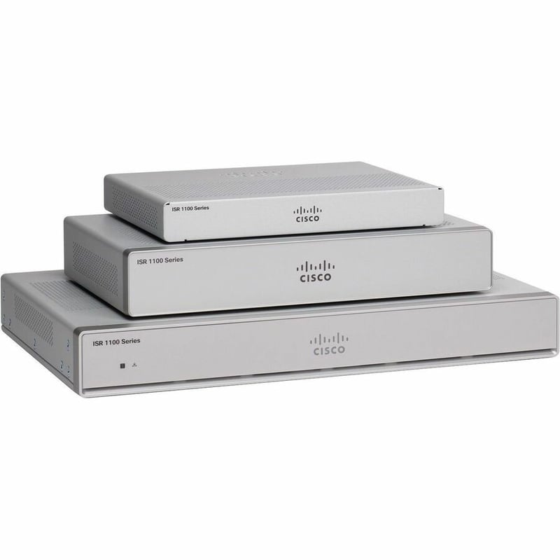 ISR1100 4PORTSDUALGEWANROUTERW/802.11AC-NWIFI REMANUFACTURED - Thumbnail 3