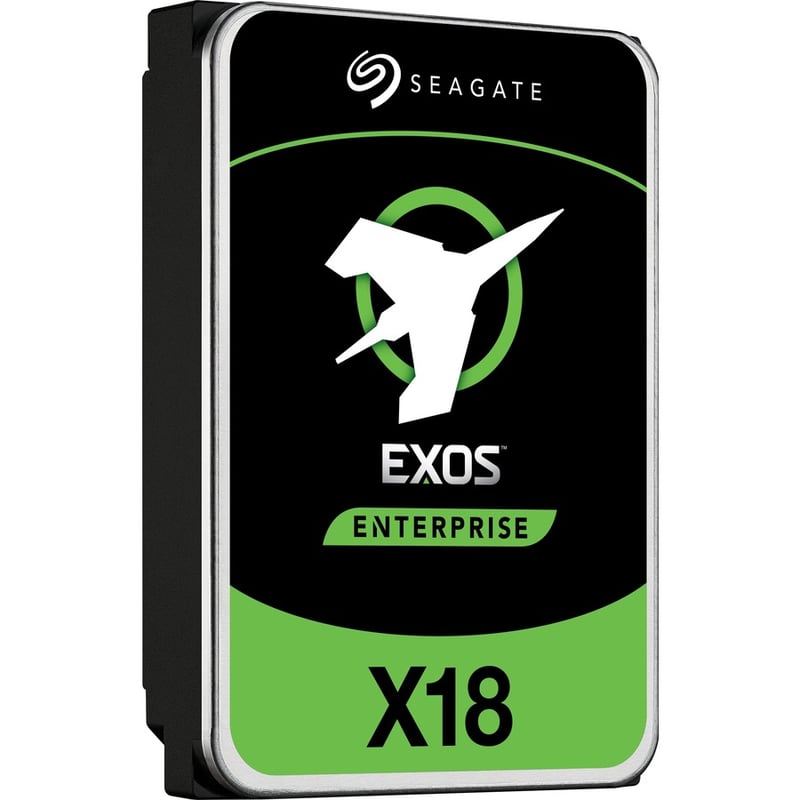 Seagate Exos X18 ST10000NM018G 10 TB Hard Drive - Internal - SATA (SATA/600) - Conventional Magnetic Recording (CMR) Method - Thumbnail 2