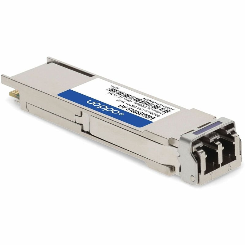 AddOn Intel E40GQSFPLR Compatible TAA Compliant 40GBase-LR4 QSFP+ Transceiver (SMF, 1270nm to 1330nm, 10km, LC, DOM) - Thumbnail 3
