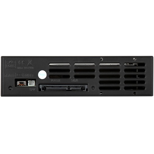 iStarUSA BPN-DE110HD Drive Bay Adapter for 5.25" - Serial ATA/600 Host Interface Internal - Black, Blue - Thumbnail 3