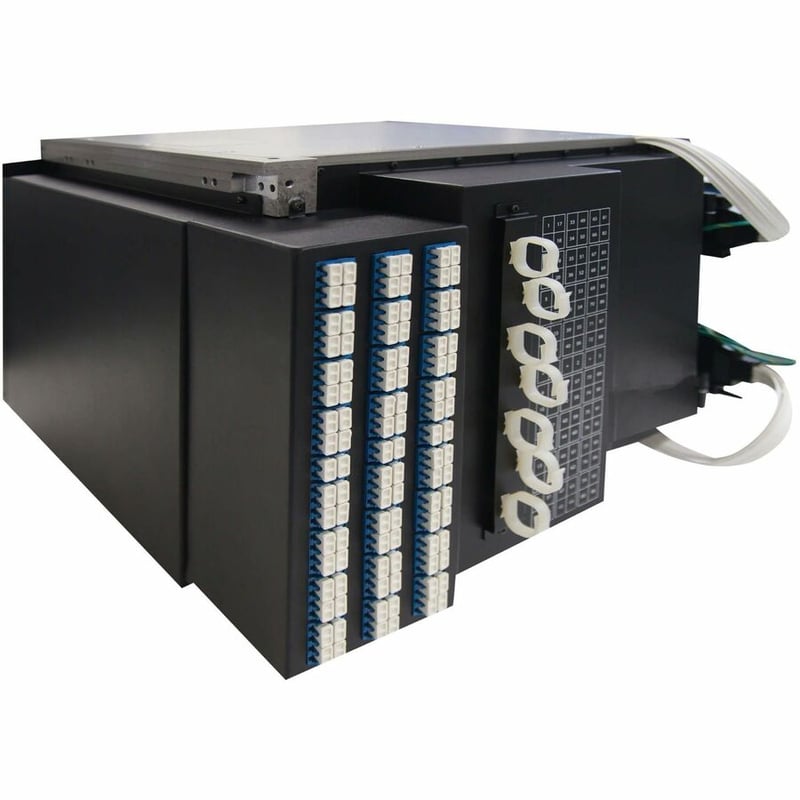 Eaton Robotic Fiber Panel System with Mini Chassis - 204 Multimode LC Fiber Ports, TAA - Thumbnail 4