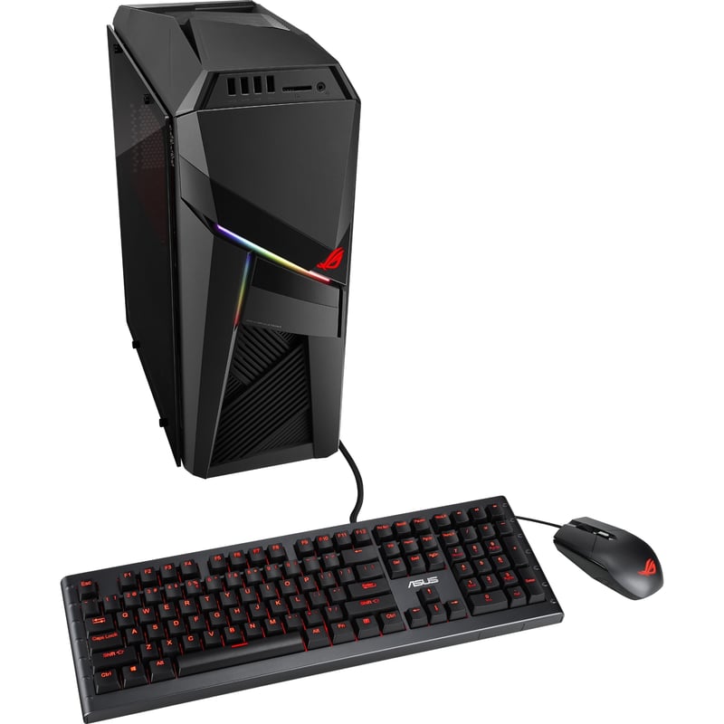Asus ROG Strix GL12 GL12CX-XB991 Gaming Desktop Computer - Intel Core i9 9th Gen i9-9900K - 32 GB - 1 TB SSD - Tower - Iron Gray - Thumbnail 1