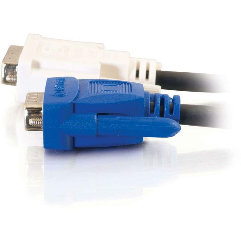 VIDEO CABLE - DVI-A LEFT CONNECTOR - MALE LEFT GENDER - VGA RIGHT CONNECTOR - MA - Thumbnail 4