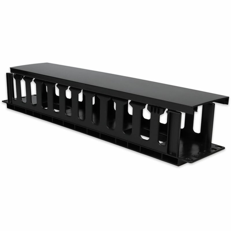 AddOn 19-Inch 2U Rack Mount Duct Chassis for Cable Management - Thumbnail 1