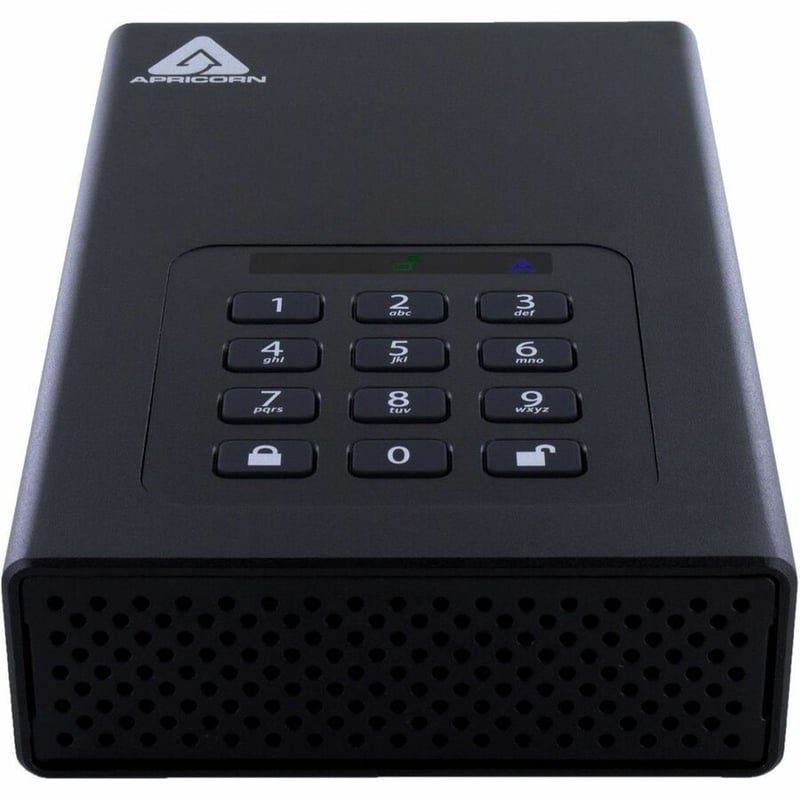 24TB AEGIS PADLOCK DT SECURE USB 3.0 256-BIT AES HW ENCRYPTION - Thumbnail 3