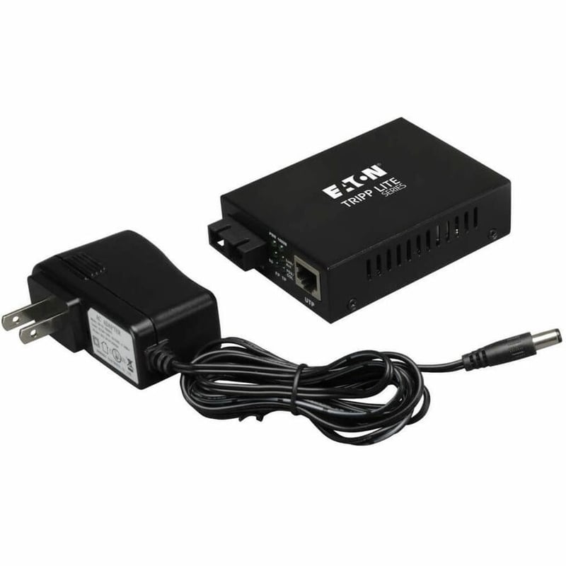 Tripp Lite by Eaton Gigabit Multimode Fiber to Ethernet Media Converter 10/100/1000 to 1000BaseLX SC 2km 1310nm - Thumbnail 4