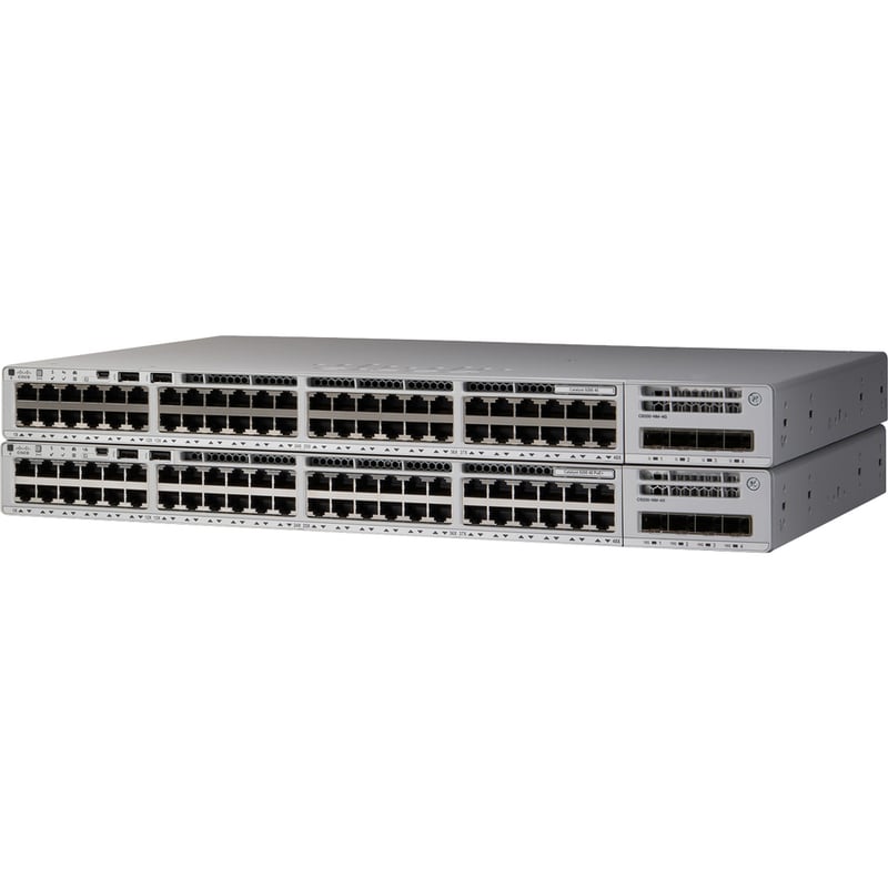 C9200 48-PRTPOE+NETWORKESSENTIALS1YROFFERING REMANUFACTURED - Thumbnail 3
