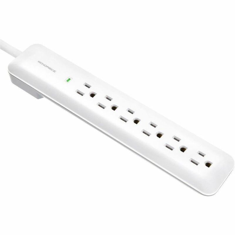 6 OUTLET SLIM SURGE PROTECTOR - Thumbnail 2