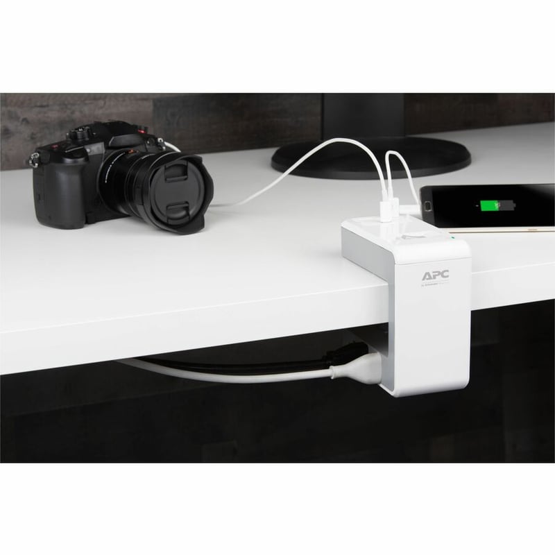 APC by Schneider Electric SurgeArrest Essential 6-Outlet Surge Suppressor/Protector - Thumbnail 5