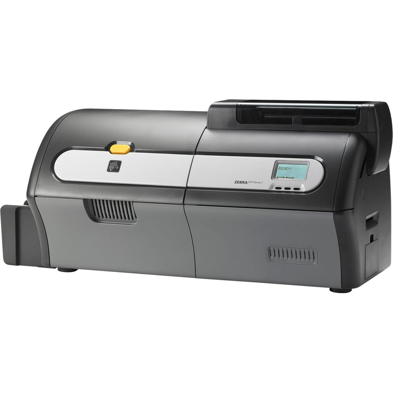 Zebra ZXP Series 7 Desktop Dye Sublimation/Thermal Transfer Printer - Color - Card Print - Fast Ethernet - USB - US - Thumbnail 1