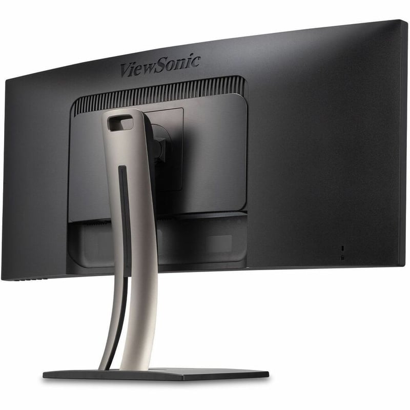 ViewSonic ColorPro VP3456a - 34" 21:9 Curved UWQHD Monitor with 75Hz, FreeSync, 100W USB C, RJ45, sRGB - 400 cd/m