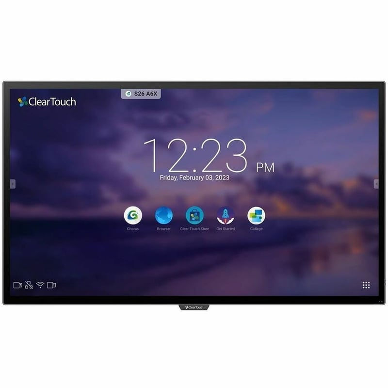 CLEAR TOUCH 43IN 7000XT SERIES INTERACTIVE PANEL WITH LOW LATENCY, 40 POINTS OF - Thumbnail 2