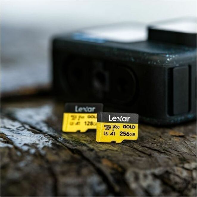 LEXAR, PROFESSIONAL, GOLD, UHS-II MICROSDXC, 256GB,MEMORY CARD - Thumbnail 3