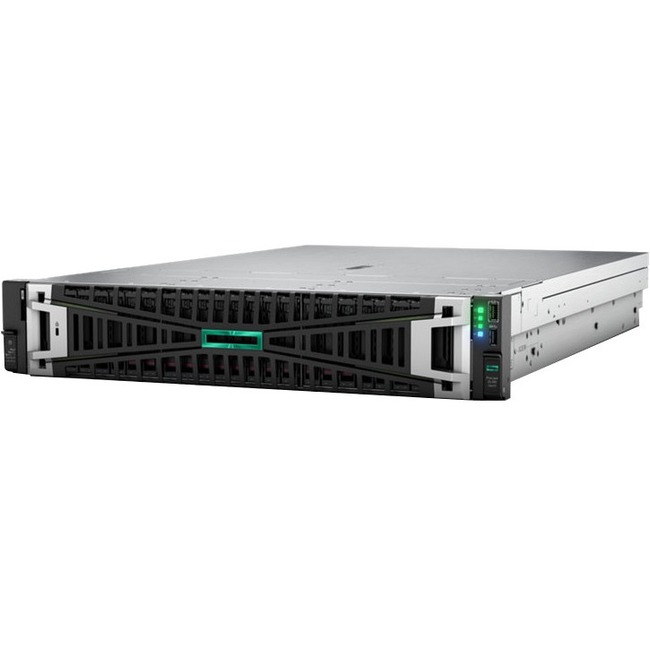 HPE ProLiant DL385 G11 2U Rack Server - 1 x AMD EPYC 9124 2.70 GHz - 32 GB RAM - 12Gb/s SAS Controller - Thumbnail 1