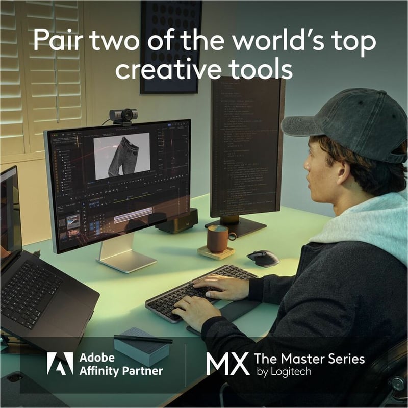 MX KEYS S FOR MAC SPACE GREY - Thumbnail 4