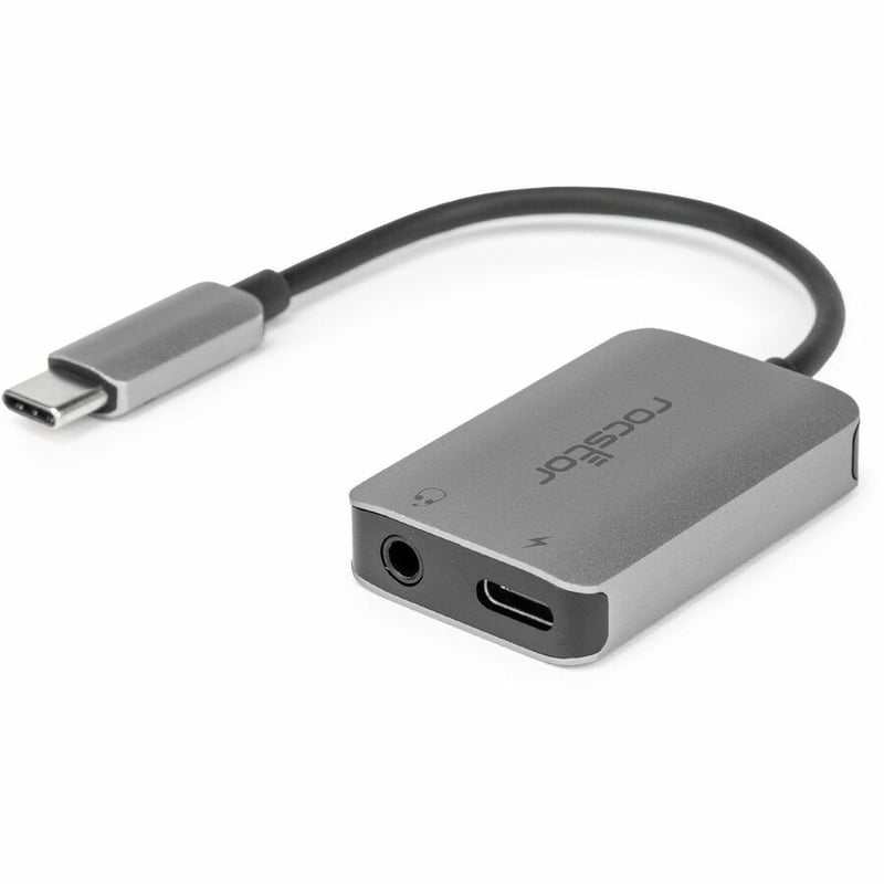 USB-C AUDIO ADAPTER USB-C-HI-RES AUX 3.5MM AUDIO WIT - Thumbnail 4