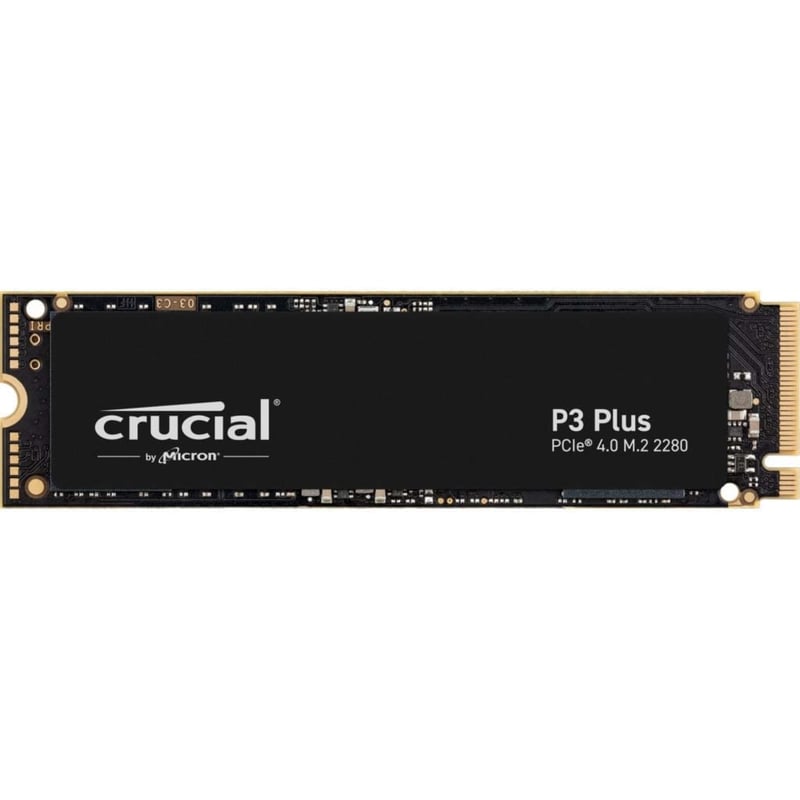 CRUCIAL P3 PLUS 500GB PCIE SSD GEN4 3D NAND NVME M.2 2280 - Thumbnail 1
