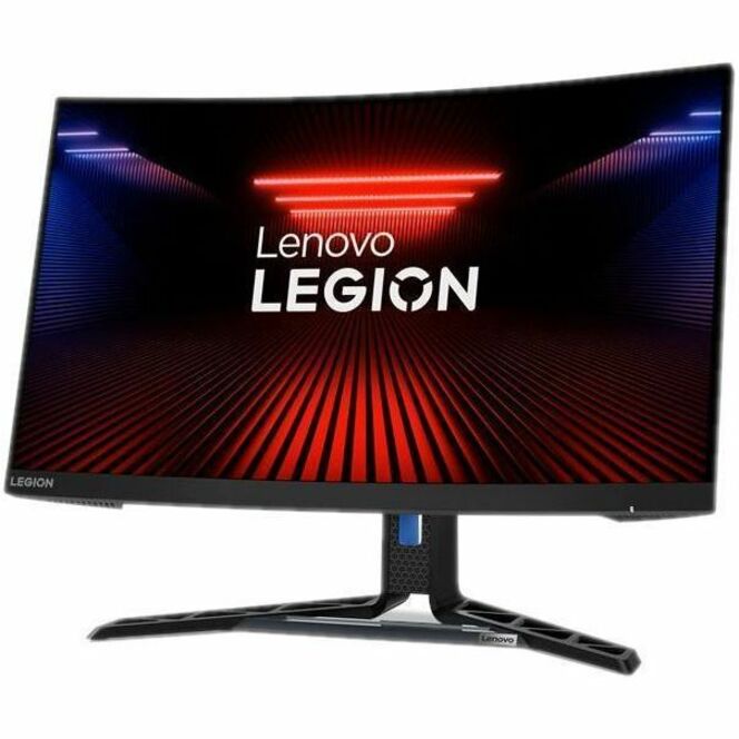 Lenovo Legion R27fc-30 27" Class Full HD Curved Screen Gaming LED Monitor - 16:9 - Raven Black - Thumbnail 4