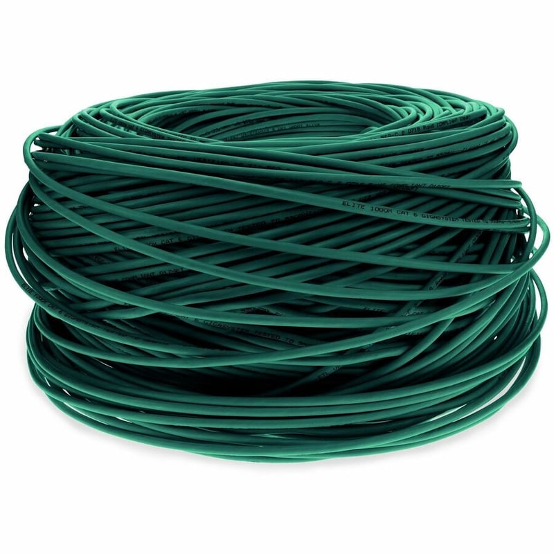 1000FT GREEN CAT6 STP PVC PATCH CBL - Thumbnail 4