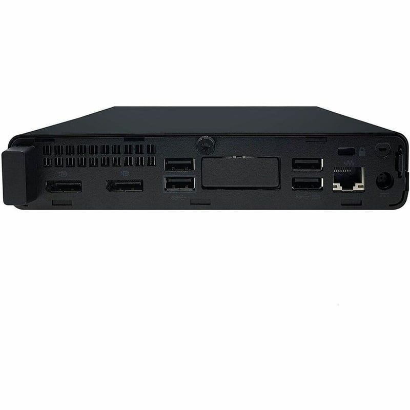 Joy Systems - HP EliteDesk 800 G4 Desktop Computer - Intel Core i5 8th Gen i5-8500T - 16 GB - 512 GB SSD - Mini PC - Refurbished - Thumbnail 3