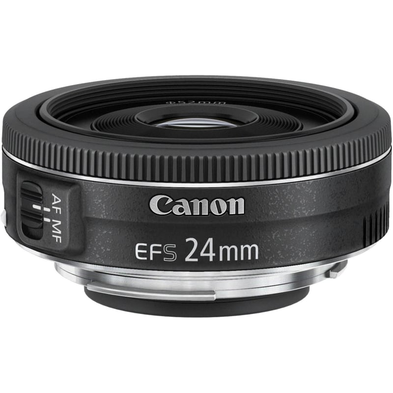Canon - 24 mmf/2.8 - Wide Angle Fixed Lens for Canon EF-S - Thumbnail 1