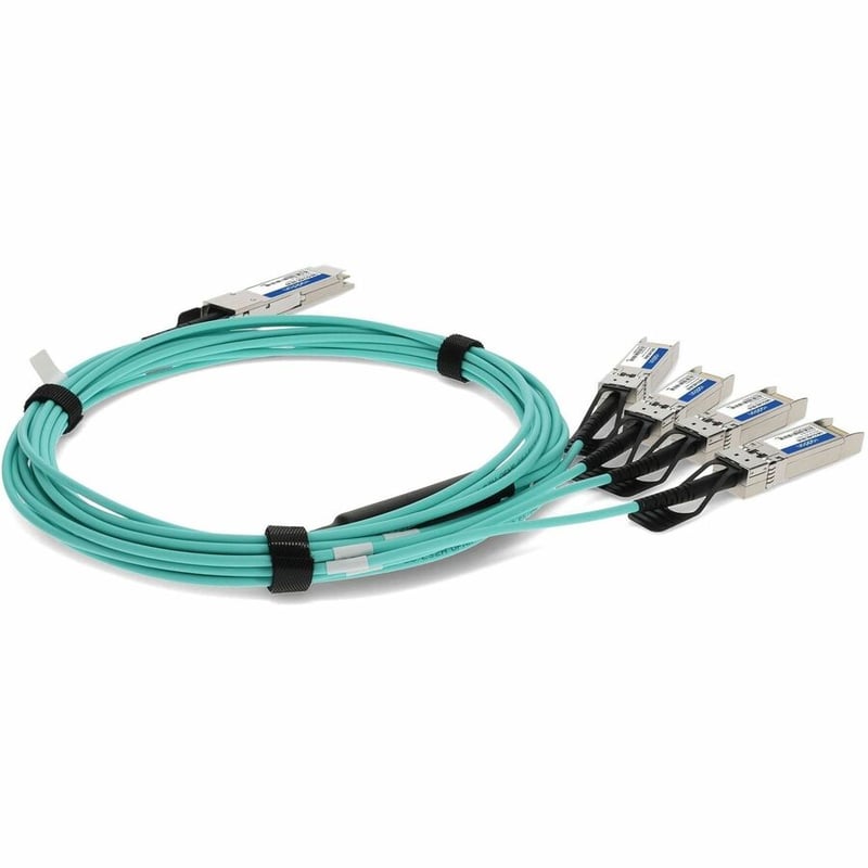 AddOn Arista Networks® CAB-Q-S-AOC-2M Compatible TAA Compliant 40GBase-AOC QSFP+ to 4xSFP+ Active Optical Cable (850nm, MMF, 2m) - Thumbnail 5