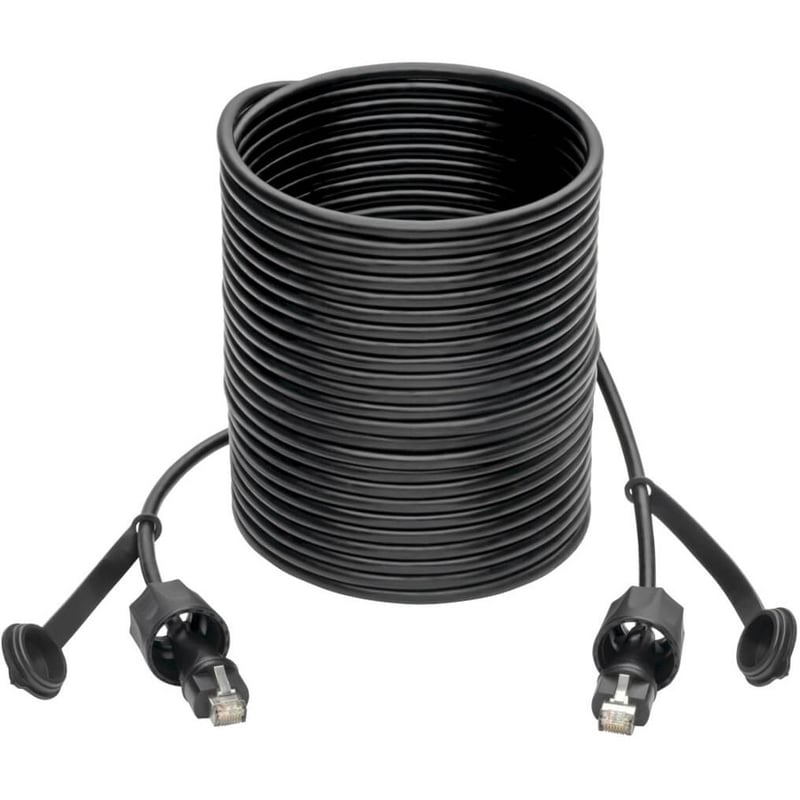 Eaton Tripp Lite Series Industrial Cat5e/Cat6 STP Ethernet Cable - RJ45 M/M, CMX Outdoor, IP68, 26 AWG, TAA, 50 ft. (15.24 m) - Thumbnail 3