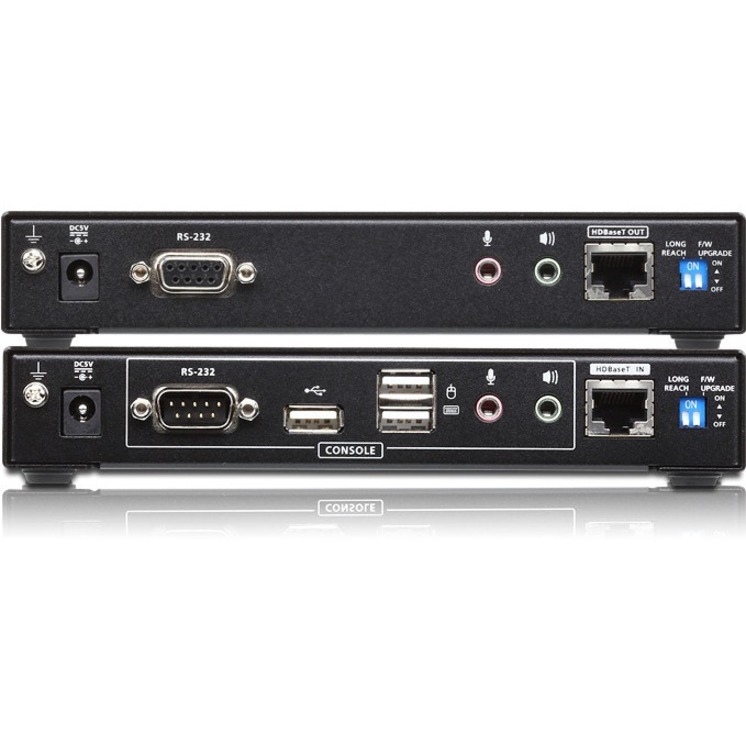 ATEN USB DVI Dual View HDBaseT 2.0 KVM Extender (1920 x 1200 @100 m)-TAA Compliant - Thumbnail 3