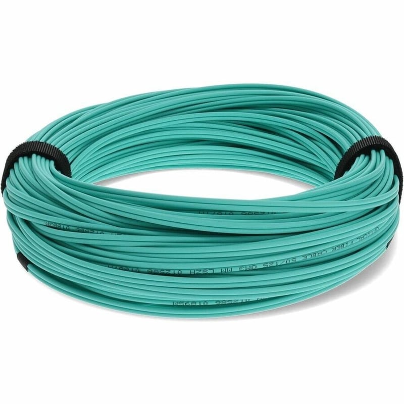 AddOn 20m SC to SC Aqua OM4 Duplex OFNR (Riser-Rated) TAA Fiber Patch Cable - Thumbnail 4