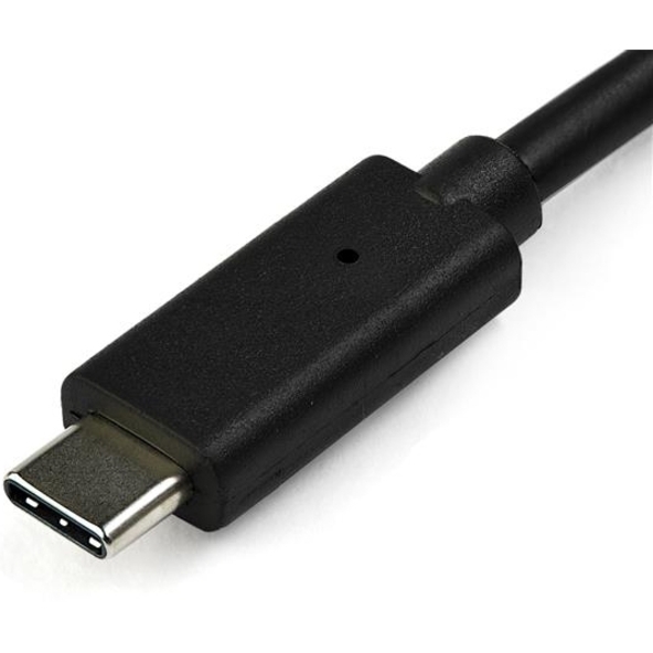 StarTech.com 4 Port USB C Hub - 2x USB A & 2x USB-C SuperSpeed 10Gbps - USB Bus Powered Type-C 3.2 Gen 2 Adapter Hub - 9.8" (25cm) Cable - Thumbnail 2