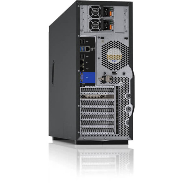 Lenovo ThinkSystem ST550 7X10A028NA 4U Tower Server - 1 Xeon Silver 4110 2.10 GHz - 16 GB RAM - 12Gb/s SAS, Serial ATA Controller - Thumbnail 4