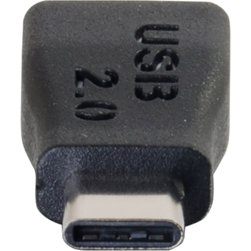 C2G USB 2.0 USB Type C to USB Micro B Adapter M/F - USB C to Phone Black - Thumbnail 3