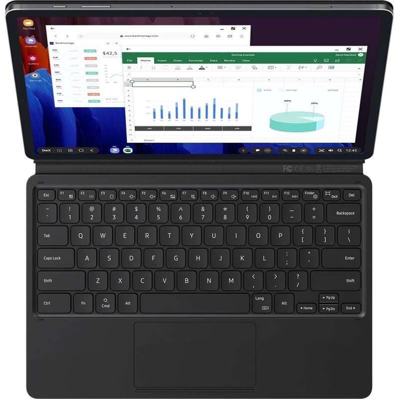 Samsung Galaxy Tab S7 SM-T870 Tablet - 11" WQXGA - Qualcomm Snapdragon 865 Plus - 6 GB - 128 GB Storage - Android 10 - Mystical Black