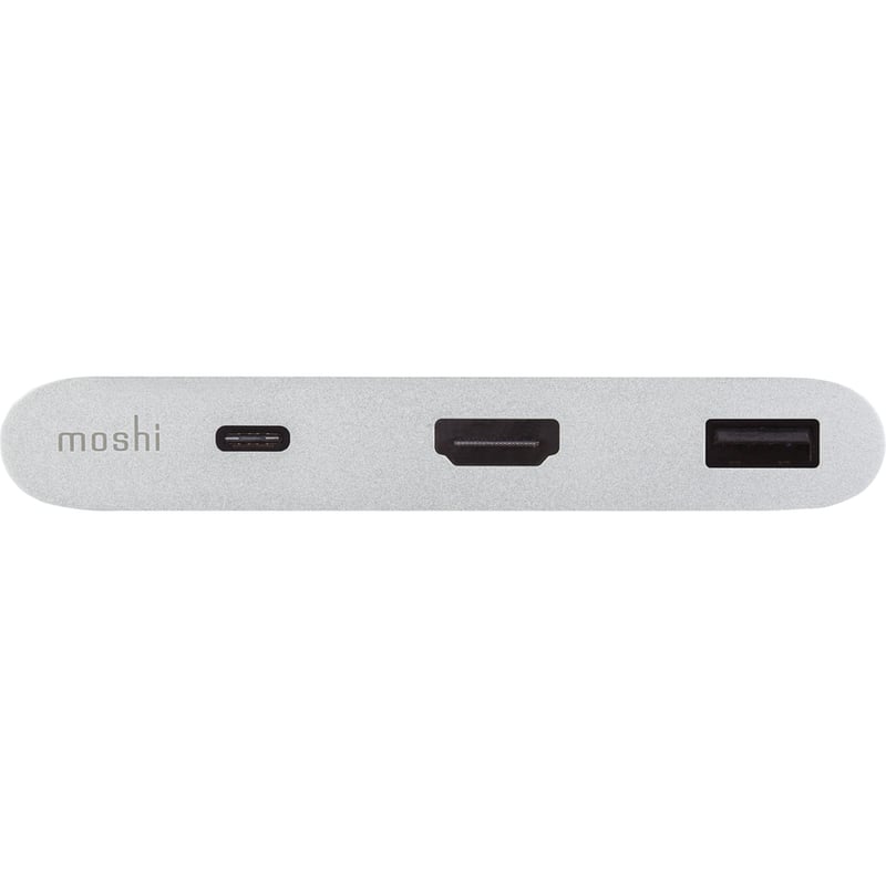 Moshi USB-C Multiport Adapter (Silver) - Thumbnail 3