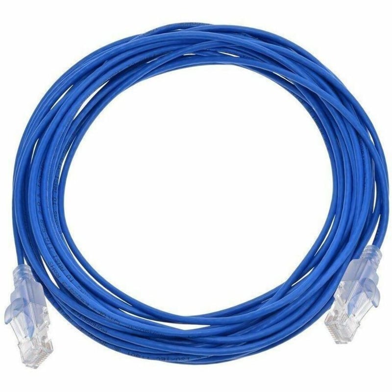 MONOPRICE SLIMRUN CAT6A ETHERNET PATCH CABLE - SNAGLESS RJ45_ STRANDED_ 550MHZ_ - Thumbnail 4