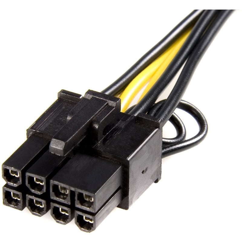 StarTech.com Power Adapter Cable - PCI Express - 6 Pin - 8 Pin - PCIe - Thumbnail 3