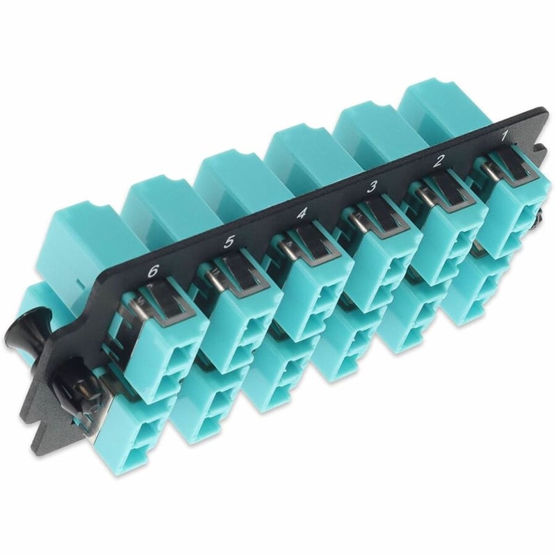 HDM SERIES 24-PORT LC ADAPTER PLATE FOR THE HDM RACKMOUNT SYSTEMS - Thumbnail 3
