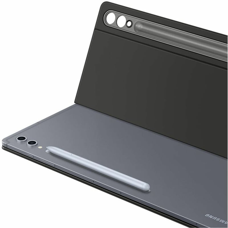 Samsung Keyboard/Cover Case (Book Fold) Samsung Galaxy Tab S10 Ultra, Galaxy Tab S9 Ultra Tablet - Black - Thumbnail 2