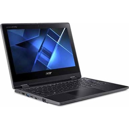 Acer TravelMate Spin B3 B311R-31 TMB311R-31-C45D 11.6" Touchscreen Convertible 2 in 1 Notebook - HD - 1366 x 768 - Intel Celeron N4020 Dual-core (2 Core) 1.10 GHz - 4 GB Total RAM - 64 GB Flash Memory - Shale Black - Thumbnail 3