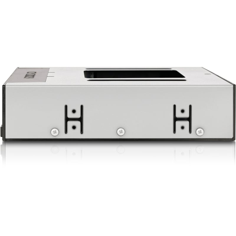 Icy Dock FlexiDOCK MB795SP-B Drive Enclosure for 5.25" - Serial ATA/600 Host Interface Internal - Black - Thumbnail 3