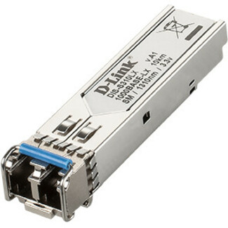 D-Link 1-port Mini-GBIC SFP to 1000BaseLX Single-Mode Fibre Transceiver - Thumbnail 2