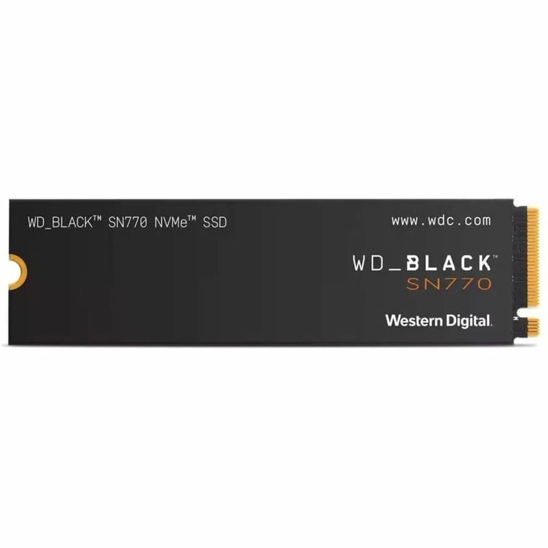 SanDisk Black SN770 WDS250G3X0E-00B3N0 250 GB Solid State Drive - M.2 2280 Internal - PCI Express NVMe (PCI Express NVMe 4.0 x4) - Thumbnail 1