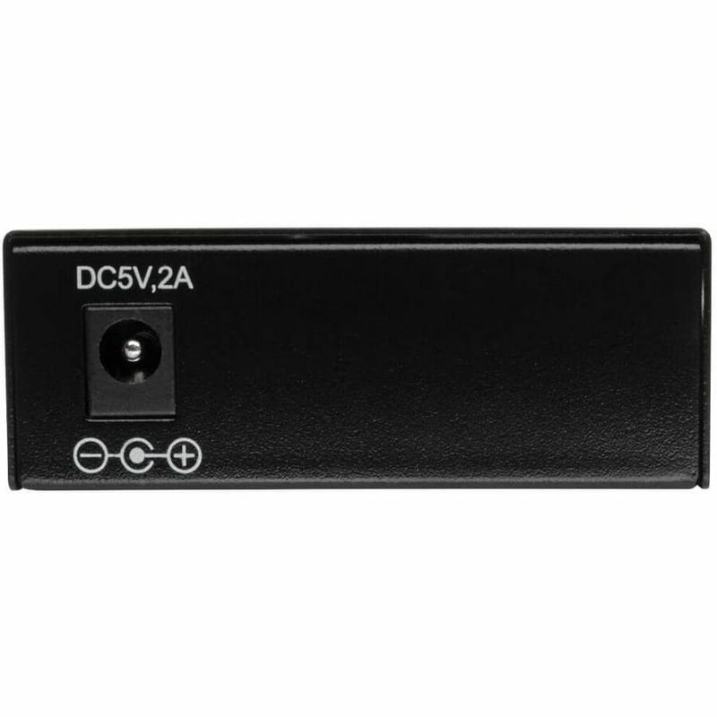 Tripp Lite by Eaton Gigabit Multimode Fiber to Ethernet Media Converter, 10/100/1000 SC, International Power Supply, 850 nm, 550M (1804.46 ft.) - Thumbnail 3