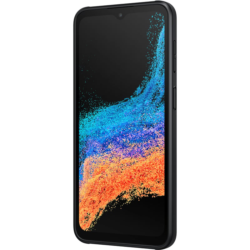 Samsung Galaxy XCover6 Pro 128 GB Smartphone - 6.6" LCD Full HD Plus 1080 x 2408 - Octa-core (Quad-core (4 Core) 2.40 GHz Quad-core (4 Core) 1.80 GHz - 6 GB RAM - Android 12 - 5G - Black - Thumbnail 1