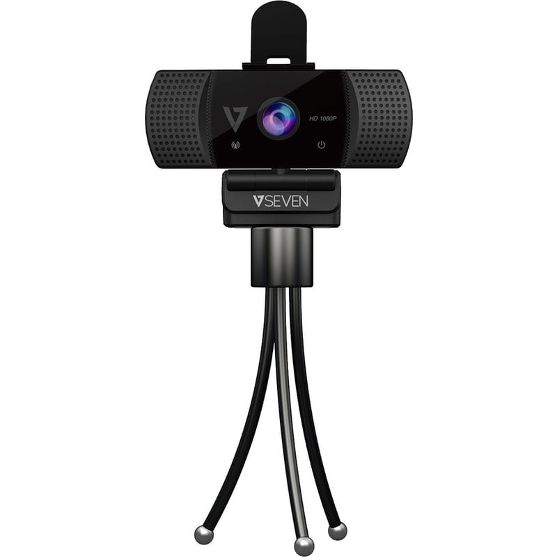 V7 WCF1080P Webcam - 2 Megapixel - 30 fps - USB Type A - Thumbnail 1